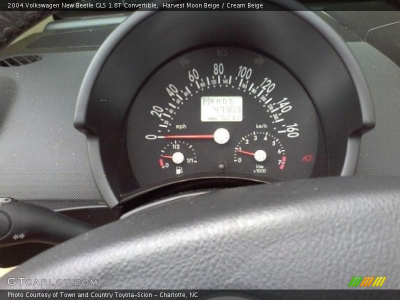 Harvest Moon Beige / Cream Beige 2004 Volkswagen New Beetle GLS 1.8T Convertible