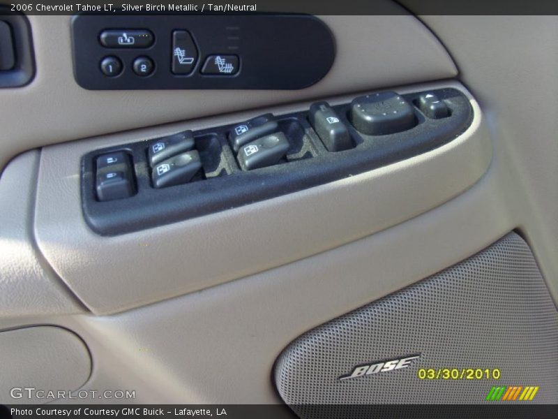 Silver Birch Metallic / Tan/Neutral 2006 Chevrolet Tahoe LT