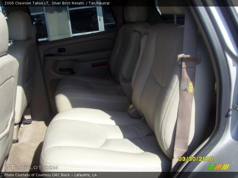 Silver Birch Metallic / Tan/Neutral 2006 Chevrolet Tahoe LT