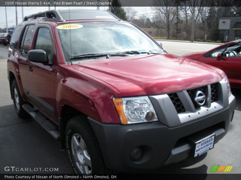 Red Brawn Pearl / Steel/Graphite 2006 Nissan Xterra S 4x4