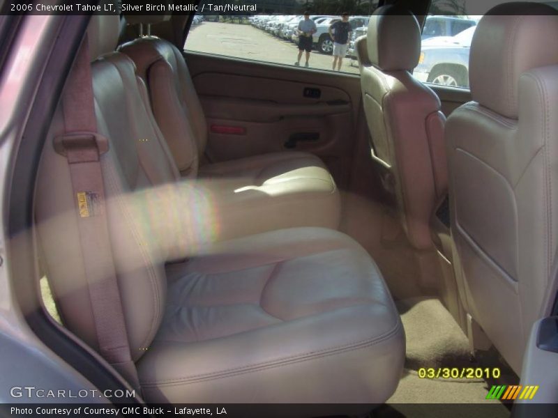 Silver Birch Metallic / Tan/Neutral 2006 Chevrolet Tahoe LT