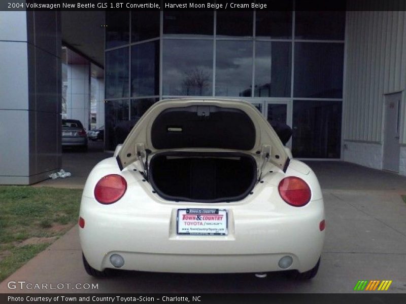Harvest Moon Beige / Cream Beige 2004 Volkswagen New Beetle GLS 1.8T Convertible