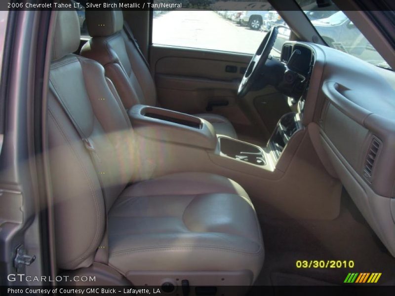 Silver Birch Metallic / Tan/Neutral 2006 Chevrolet Tahoe LT