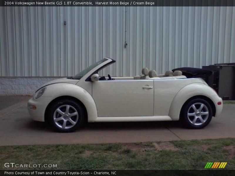Harvest Moon Beige / Cream Beige 2004 Volkswagen New Beetle GLS 1.8T Convertible