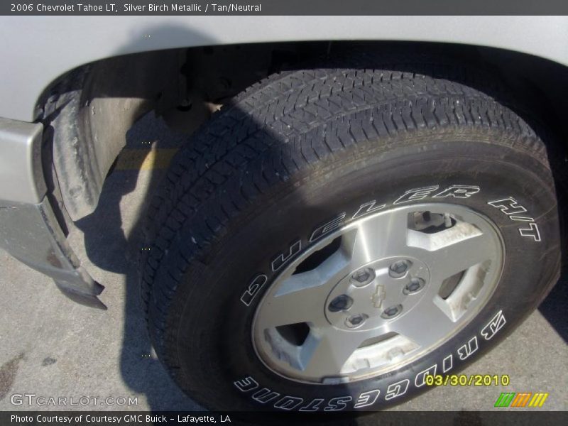 Silver Birch Metallic / Tan/Neutral 2006 Chevrolet Tahoe LT