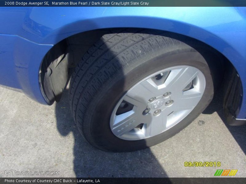 Marathon Blue Pearl / Dark Slate Gray/Light Slate Gray 2008 Dodge Avenger SE
