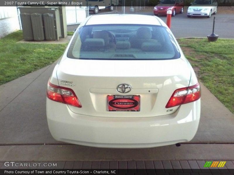 Super White / Bisque 2007 Toyota Camry CE