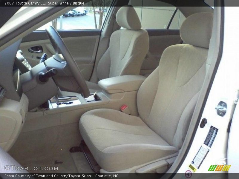 Super White / Bisque 2007 Toyota Camry CE