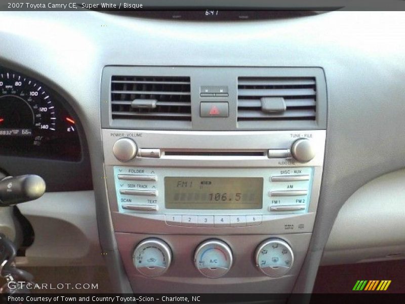 Super White / Bisque 2007 Toyota Camry CE
