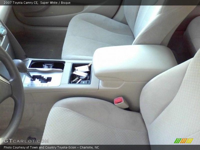 Super White / Bisque 2007 Toyota Camry CE