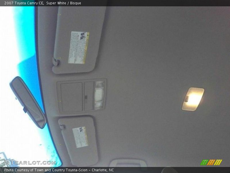 Super White / Bisque 2007 Toyota Camry CE