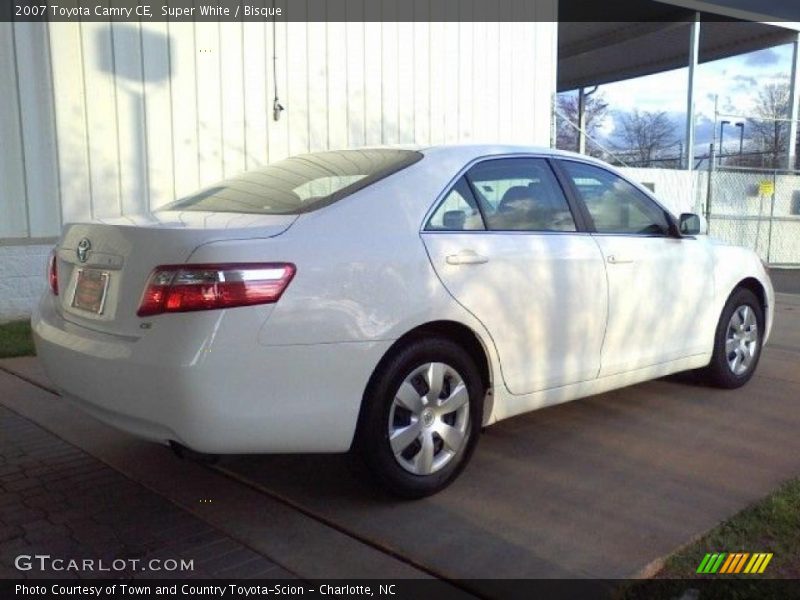 Super White / Bisque 2007 Toyota Camry CE