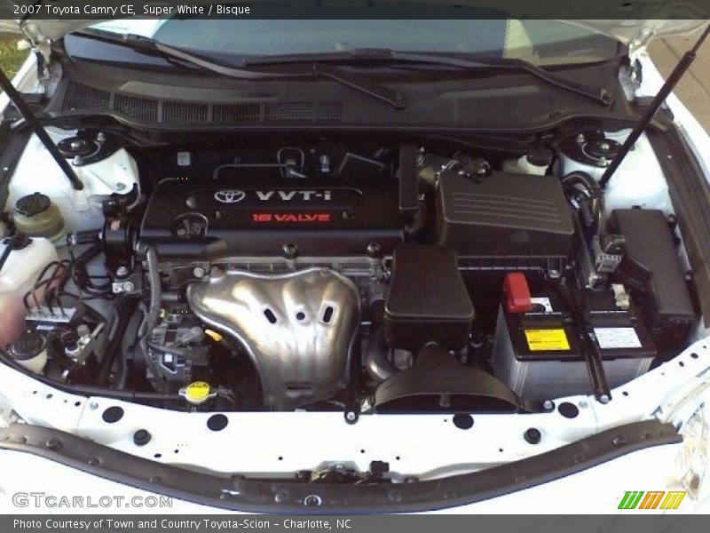 Super White / Bisque 2007 Toyota Camry CE