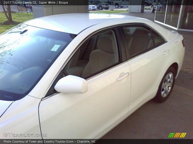 Super White / Bisque 2007 Toyota Camry CE