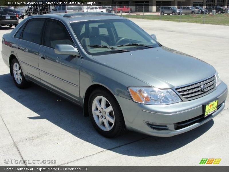 Silver Spruce Metallic / Taupe 2003 Toyota Avalon XL