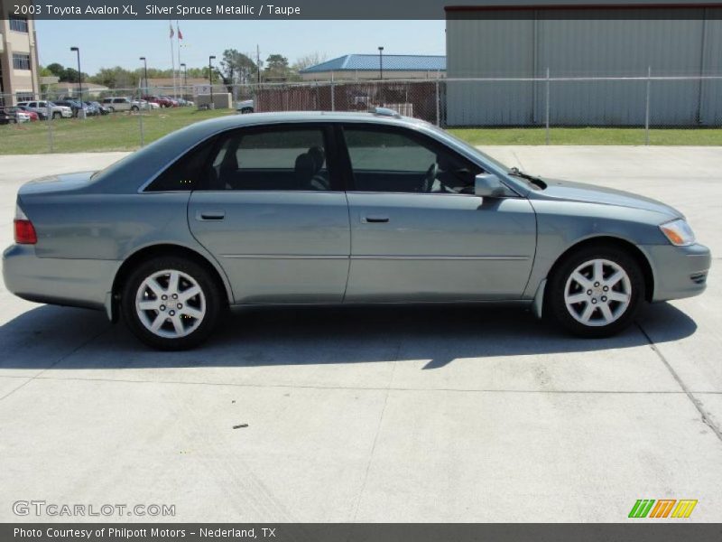 Silver Spruce Metallic / Taupe 2003 Toyota Avalon XL