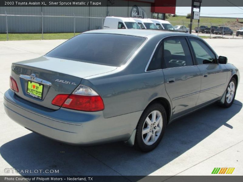 Silver Spruce Metallic / Taupe 2003 Toyota Avalon XL