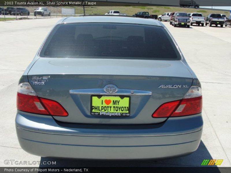 Silver Spruce Metallic / Taupe 2003 Toyota Avalon XL