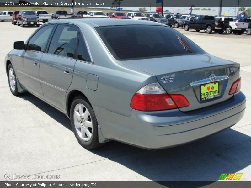Silver Spruce Metallic / Taupe 2003 Toyota Avalon XL