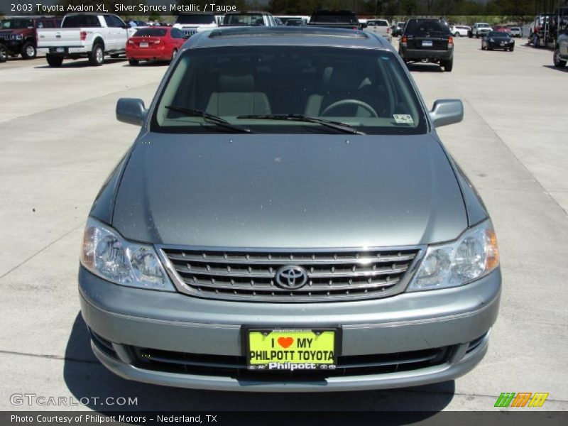 Silver Spruce Metallic / Taupe 2003 Toyota Avalon XL