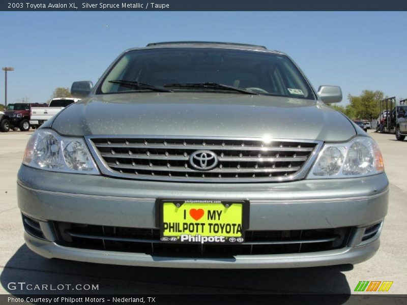 Silver Spruce Metallic / Taupe 2003 Toyota Avalon XL