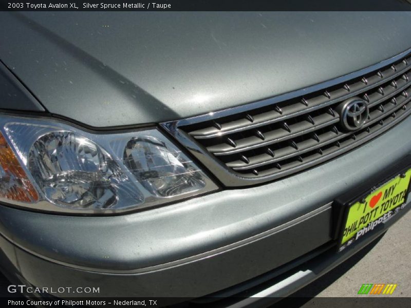 Silver Spruce Metallic / Taupe 2003 Toyota Avalon XL
