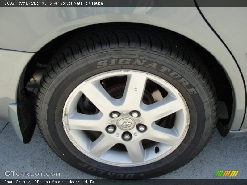 Silver Spruce Metallic / Taupe 2003 Toyota Avalon XL