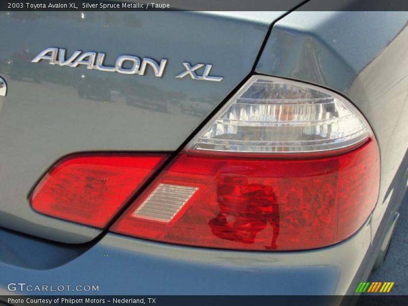 Silver Spruce Metallic / Taupe 2003 Toyota Avalon XL