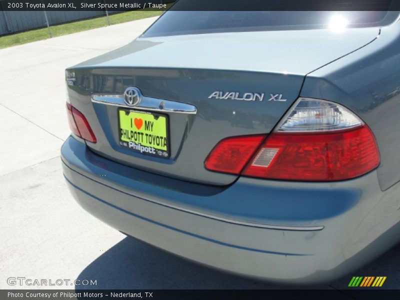 Silver Spruce Metallic / Taupe 2003 Toyota Avalon XL