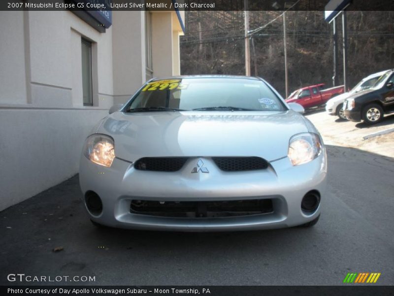 Liquid Silver Metallic / Dark Charcoal 2007 Mitsubishi Eclipse GS Coupe