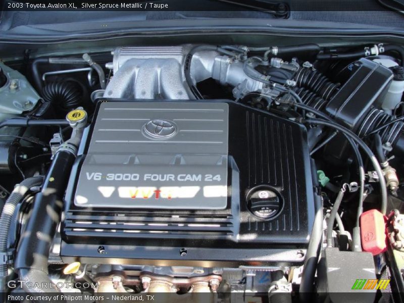 Silver Spruce Metallic / Taupe 2003 Toyota Avalon XL