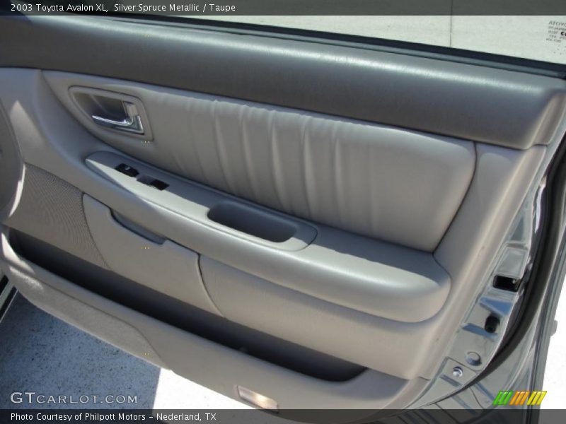 Silver Spruce Metallic / Taupe 2003 Toyota Avalon XL