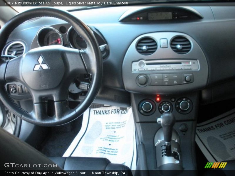 Liquid Silver Metallic / Dark Charcoal 2007 Mitsubishi Eclipse GS Coupe