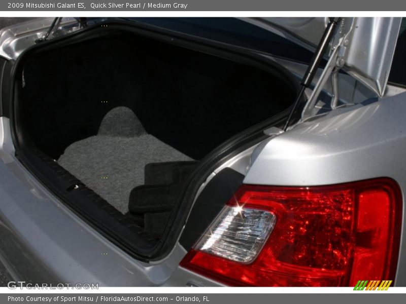 Quick Silver Pearl / Medium Gray 2009 Mitsubishi Galant ES