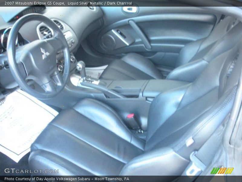 Liquid Silver Metallic / Dark Charcoal 2007 Mitsubishi Eclipse GS Coupe