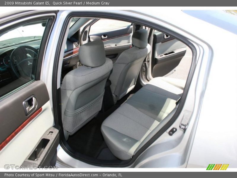 Quick Silver Pearl / Medium Gray 2009 Mitsubishi Galant ES