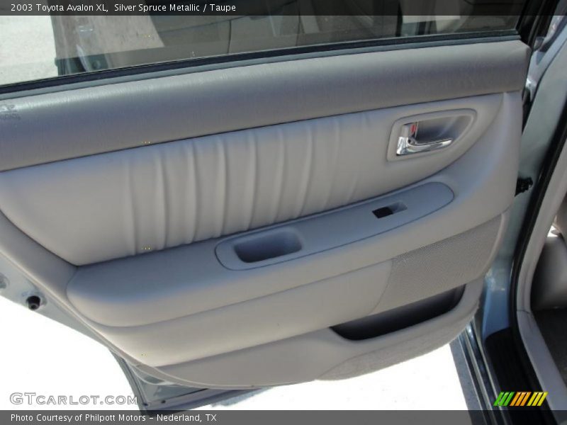 Silver Spruce Metallic / Taupe 2003 Toyota Avalon XL