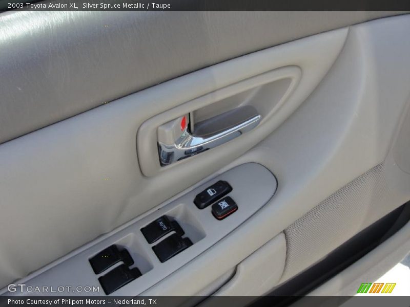 Silver Spruce Metallic / Taupe 2003 Toyota Avalon XL