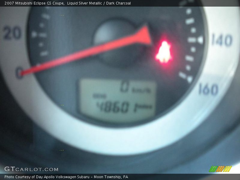 Liquid Silver Metallic / Dark Charcoal 2007 Mitsubishi Eclipse GS Coupe