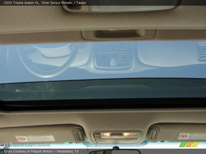 Silver Spruce Metallic / Taupe 2003 Toyota Avalon XL