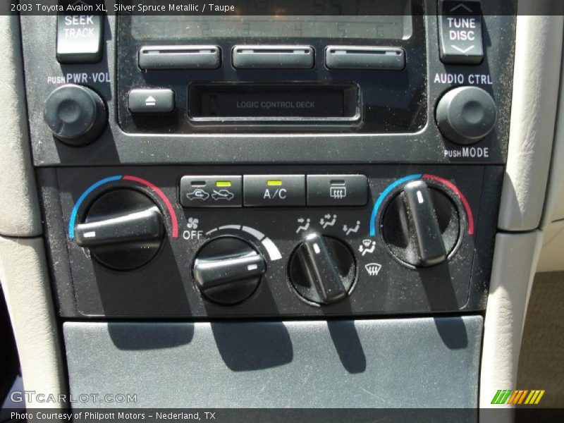 Silver Spruce Metallic / Taupe 2003 Toyota Avalon XL
