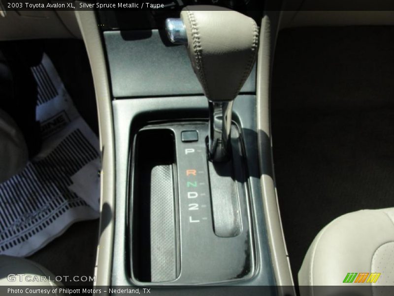 Silver Spruce Metallic / Taupe 2003 Toyota Avalon XL