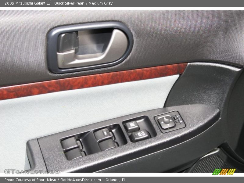 Quick Silver Pearl / Medium Gray 2009 Mitsubishi Galant ES