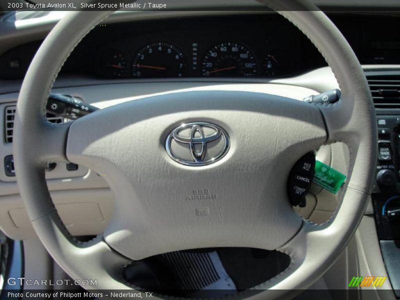 Silver Spruce Metallic / Taupe 2003 Toyota Avalon XL