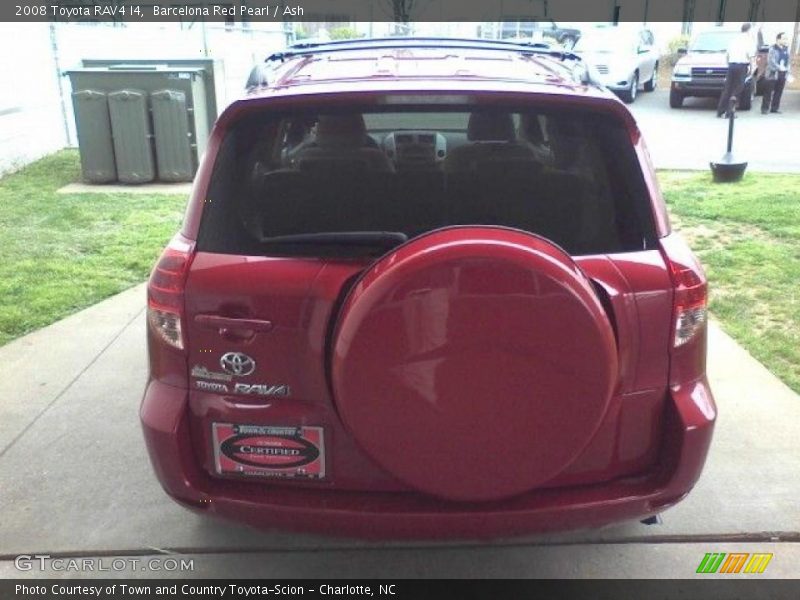Barcelona Red Pearl / Ash 2008 Toyota RAV4 I4