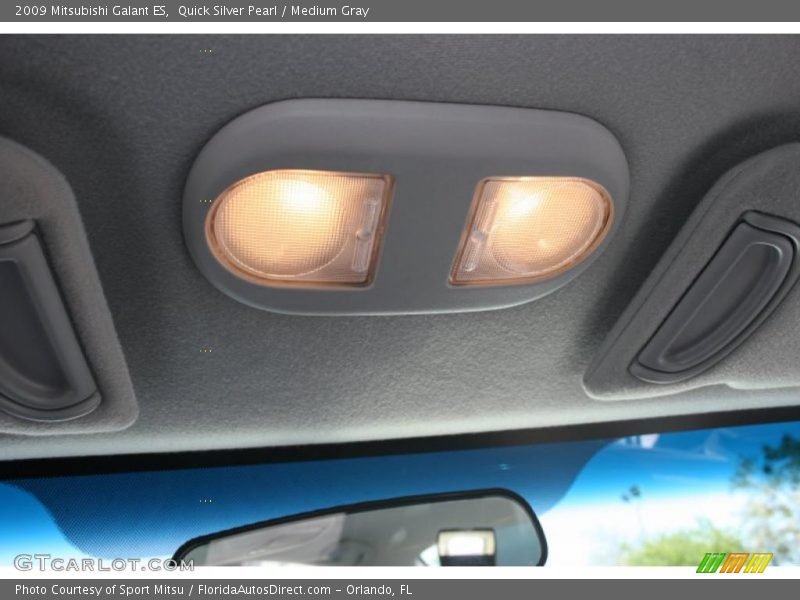 Quick Silver Pearl / Medium Gray 2009 Mitsubishi Galant ES
