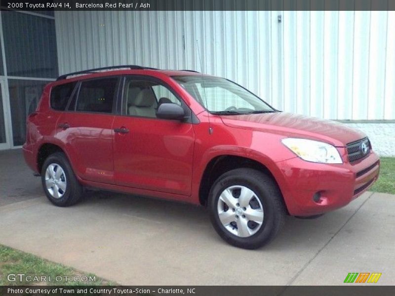 Barcelona Red Pearl / Ash 2008 Toyota RAV4 I4