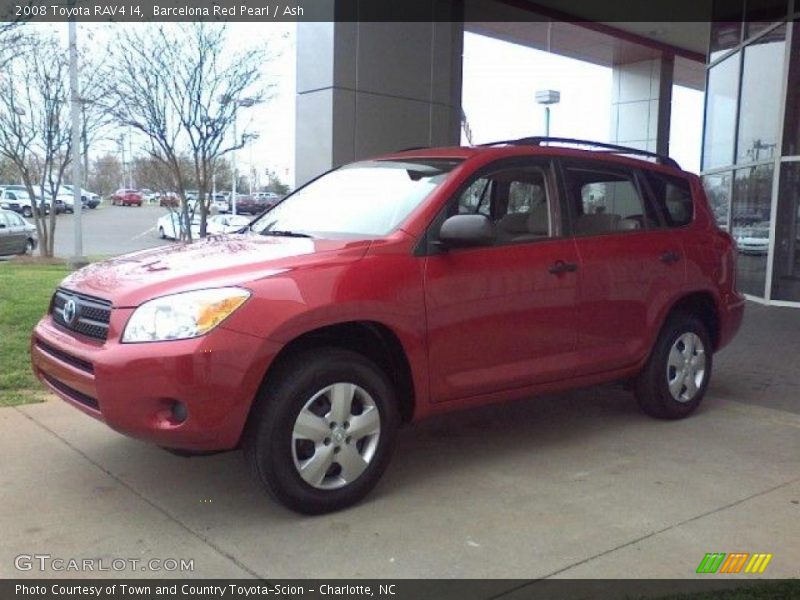 Barcelona Red Pearl / Ash 2008 Toyota RAV4 I4