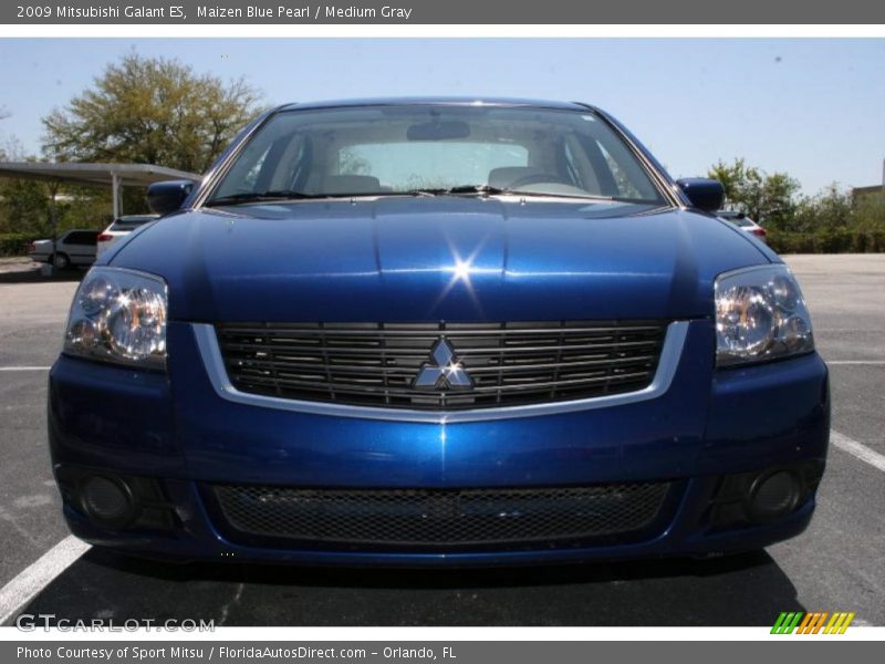 Maizen Blue Pearl / Medium Gray 2009 Mitsubishi Galant ES