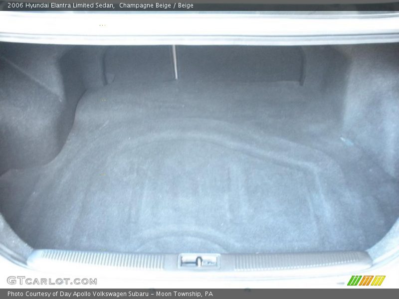 Champagne Beige / Beige 2006 Hyundai Elantra Limited Sedan